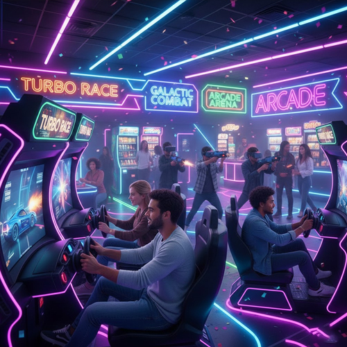 Arcade Activities in Preet Vihar