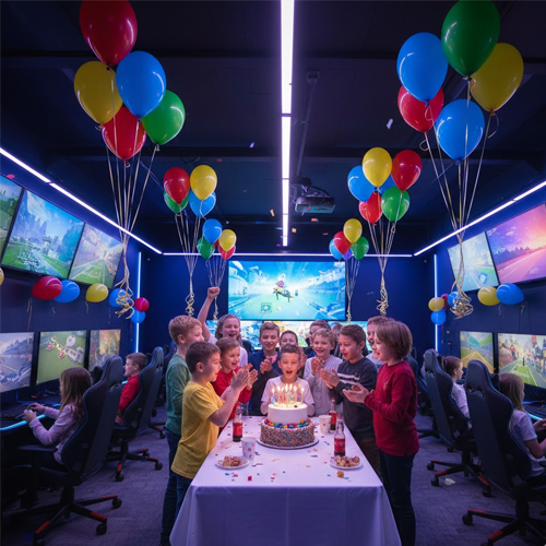 Birthday Celebrations In Gaming Zone in Patparganj