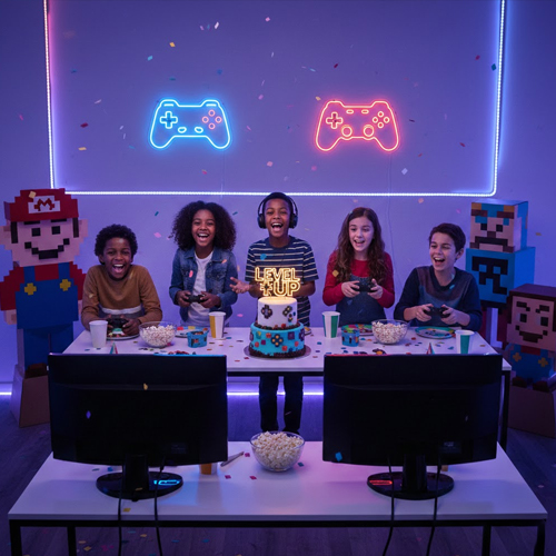 Birthday Party Ideas Gaming in Mayur Vihar