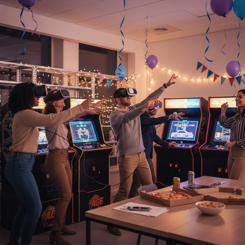 Corporate Celebrations Gaming Zone in Karkardooma