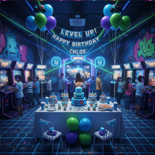 Gaming Zone Birthday in Karkardooma