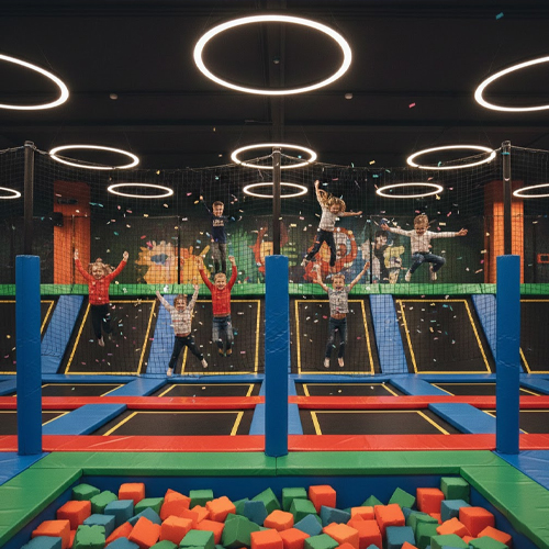 Trampoline Park Activities in Faridabad